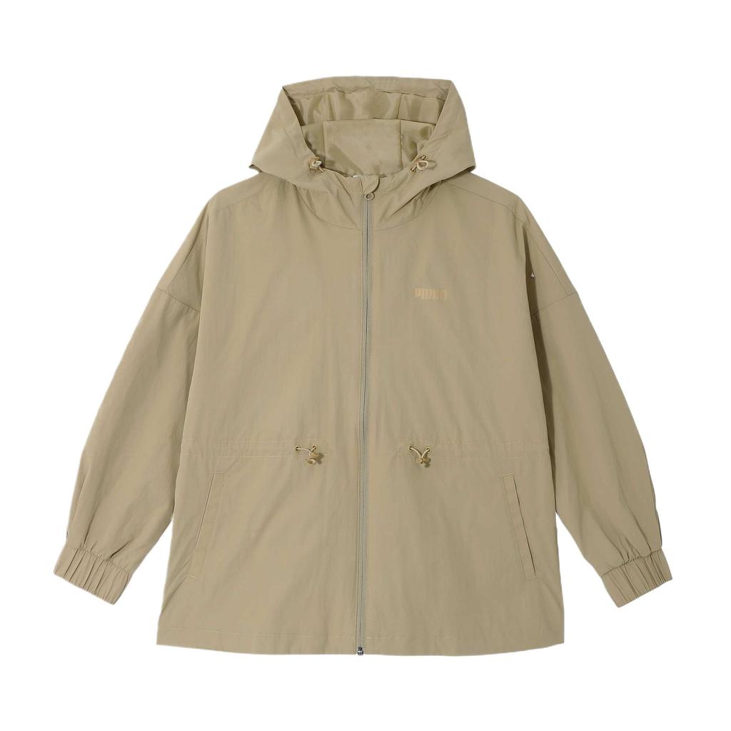 New PUMA Jackets & Coats Women's Khaki Green 689594-84