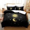 Witch's Moon Bedding Set Single Twin Full Queen King Size Aldult Boys Bedroom Duvetcover Sets Anime Bed Sheet Set New