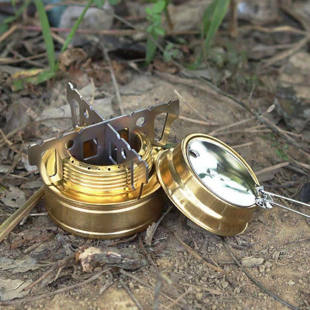 Portable Alcohol Stove With Cross Bracket Alcohol Burner High Quality Camping Stove