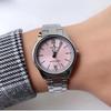 Casio Standard Stainless Steel Pink Dial Analog Watch LTP-V005D-4B2 Women's 3-Hand