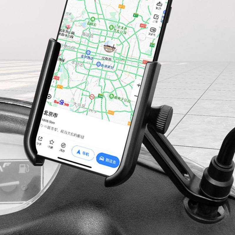 Универсальный держатель для мобильного телефона из алюминиевого сплава для мотоцикла, велосипеда, прочное крепление для смартфона на руль, аксессуары для мотоцикла