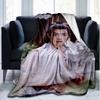 Era Heroes Print Flannel Blanket, Soft Warm Lightweight Throw Blanket for living Room,Sofa Bed Camping office