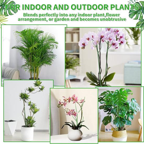 Подставка для растений, съемная пластиковая ветка, подставка для растений в горшках, зажимы для орхидей, садовые принадлежности