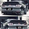 Carbon Fiber Spoiler Body Kit for 15-23 Ford Mustang: Modified Pressure Tail Wing for Three Generations