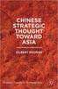 The Chinese Strategic Thought Toward Asia Book