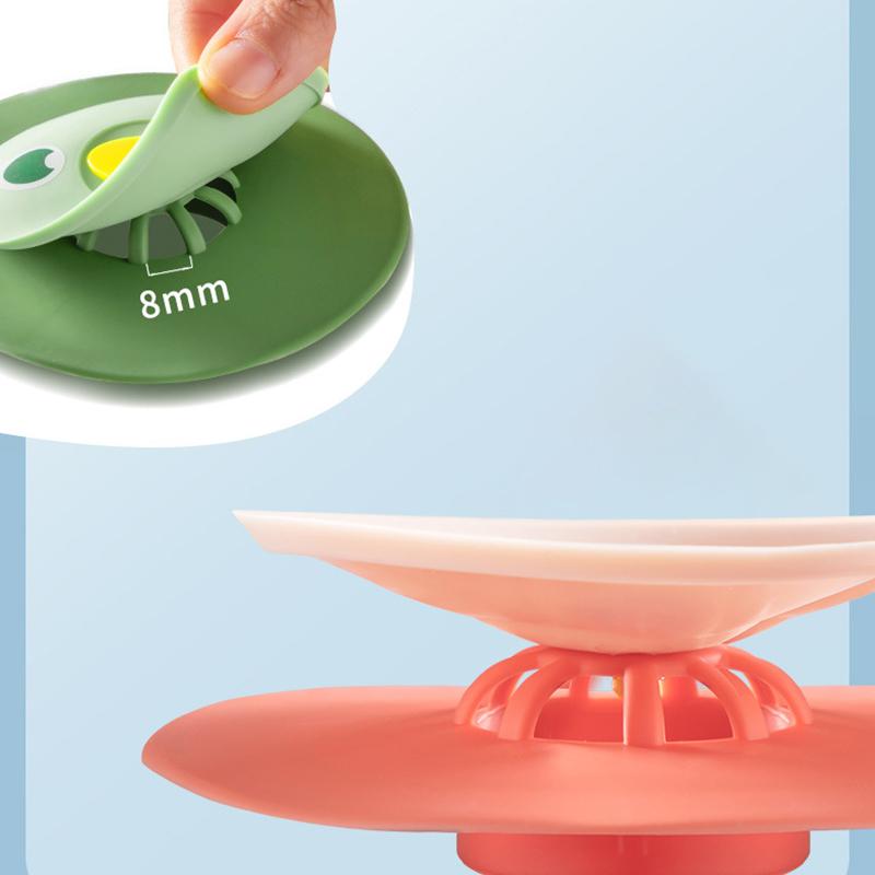 Фильтр-пресс для слива пола с защитой от запаха для кухни, туалетная унитазная крышка с силиконовым покрытием «летающая тарелка», отскакивающая от пола