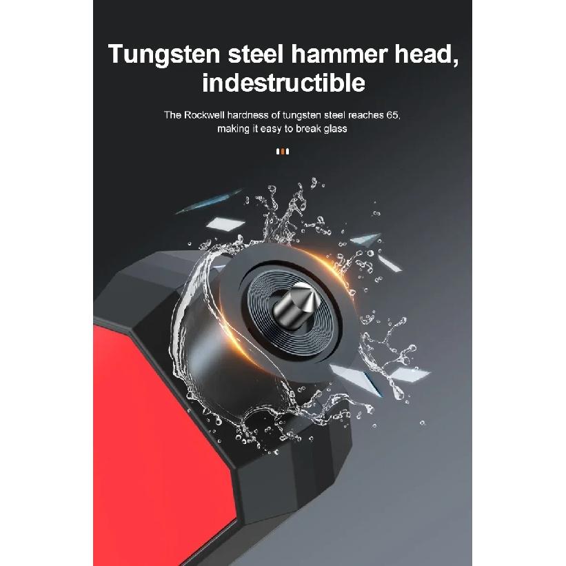 Car safety hammer emergency window breaker car multifunctional safety breaking hammer life hammer safety supplies Accessories