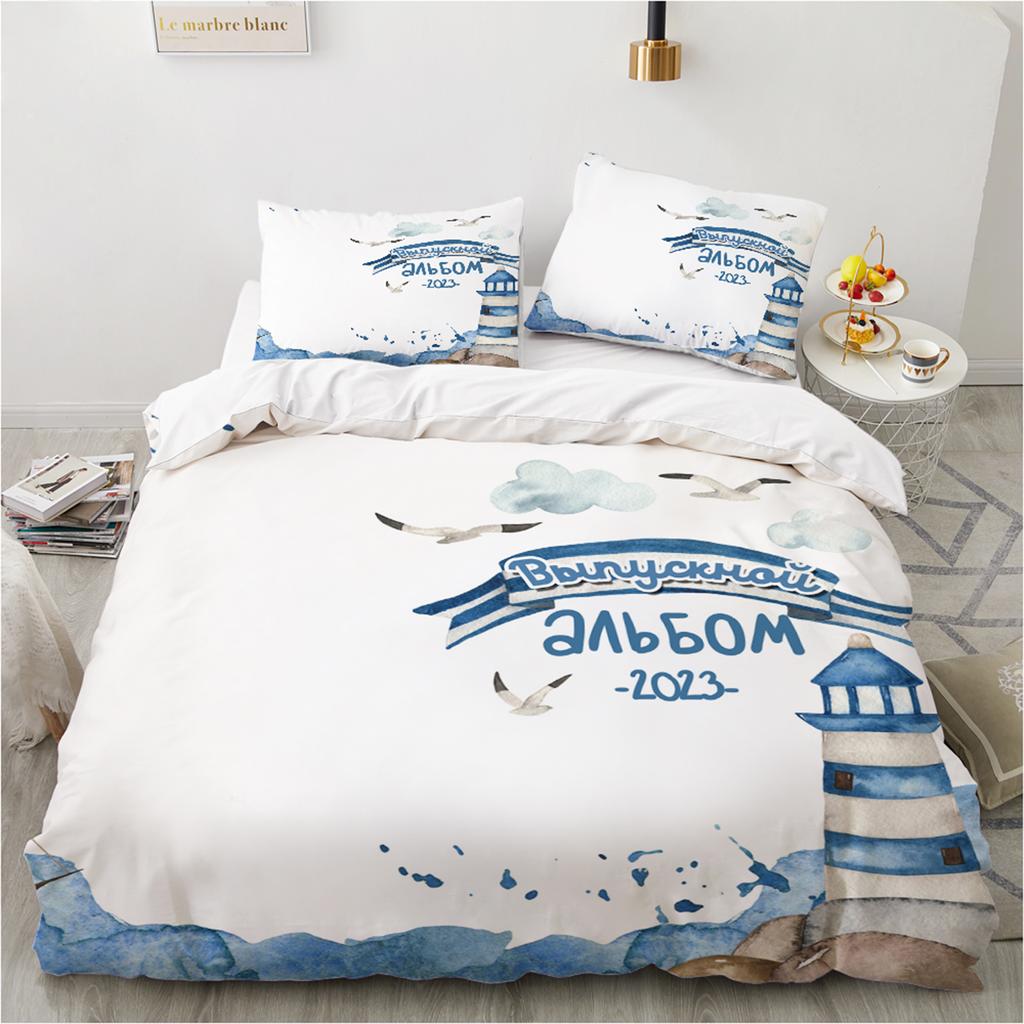 3D Printed Cartoon Style Duvet Cover Kit Ultra-fine Fiber Pillowcase 2024 New Wholesale Cute And Comfortable Animal Kit