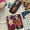Футбольная команда Галатасарай Для IPhone 15 16 17 14 13 12 11 Pro Max 16E 16 Plus 17 Air Гофрированный Ударопрочный Чехол для Телефона