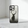 Lucky DEER Bless You Printing Phone Case For iPhone17,16,15,14,13 Plus,Pro Max Magnetic For Magsafe Wireless Charging