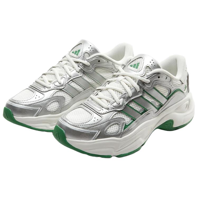 adidas FC JELWAVE ПУ, Текстиль, Синтетическая кожа Низкие Кроссовки на массивной подошве Унисекс Белый Серебристый KI9870