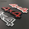 Car Styling 3D 4WD 4 Wheel Drive Offroad 4 x 4 Car Metal Alloy Trunk Adhensive Badge Body Tailgate Displaceme Emblem For Jeep ALT1