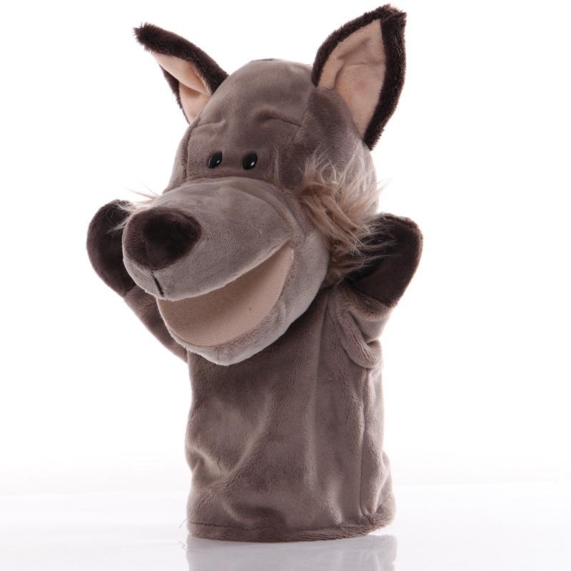 Soft And Cuddly Animal Hand Puppet Doll Perfect For Role-playing And Storytelling 25cm Height