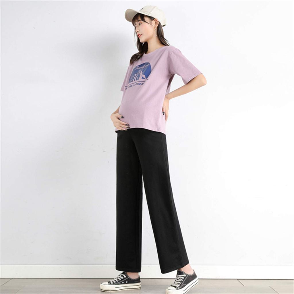 Onabebi Maternity Широкие брюки для беременных Легкие флисовые регулируемые брюки с эффектом похудения Широкие брюки Черные брюки, Брюки, Брюки, Подкладка, Удлиняющие ноги,