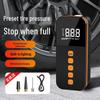 Умный беспроводной портативный автомобильный воздушный насос с цифровым дисплеем и подсветкой
