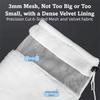 Reusable Fish Tank Filter Bag Washable Fish Tank Water Outlet Filter  for Fish Tank Bottom Filter