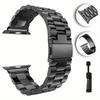 Luxury Metal Strap for Apple Watch Ultra 49mm 8 7 45mm 41mm Stainless Steel Smart Watch Wristband for iWatch 6 5 4 3 SE 44mm 42mm 40mm