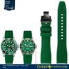 Мужской силиконовый резиновый ремешок для часов Rolex Water Ghost Seiko Citizen tissot 20 мм 22 мм, спортивный браслет, универсальный ремень с изогнутым концом