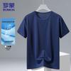 ROMON Men's Ice Silk Quick-Dry Short Sleeve T-Shirt