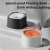 2000ml Floating Pet Water Bowl Keeps Chin Dry Pet Puppy Drinking Dispenser  Cats and Dogs