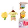 Kuromi My Melody Plush Toy Tulips Keychain Xmas Gift