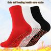 MCG 1 Pair Self Heating Socks Skin-Friendly Lightweight Unisex Wormwood Therapy Tourmaline Socks for Sports