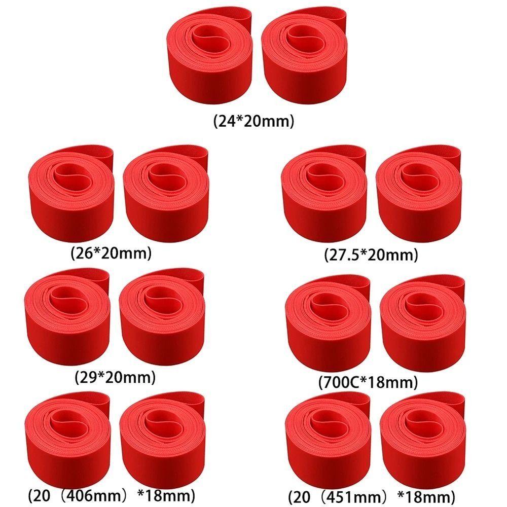 Rim Liner Tubeless Bicycle Tyre Bike Tyre Pad Inner Tube Pad Bicycle Tire Liners Anti-Puncture Tape