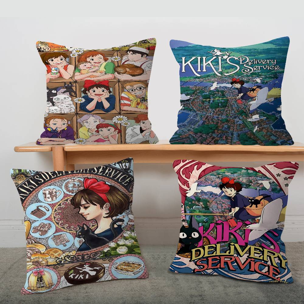 KKikis DDelivery SService Anime Pillow Cover Design cushion Cover decor Holiday Decorati