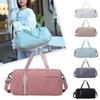 Contrast Color Design of Large-capacity Clothing Storage Luggage Bag Dry Wet Separation Sports and Leisure Fitness Bag