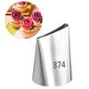1Pc Large Size Rose Icing Piping Nozzles Cake Cream Decoration Tips Decor #874