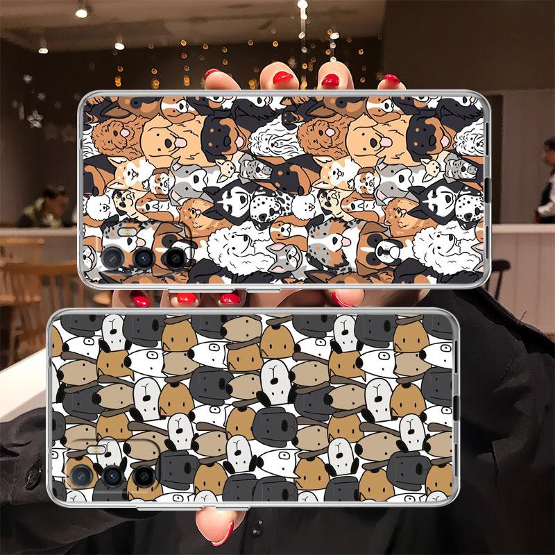 Cute Dog Art Phone Case for Motorola Moto G10 G20 G30 G31 G32 G34 G35 G41 G42 G50 G51 G52 G55 G60 G60S G62 G71 G72 G75