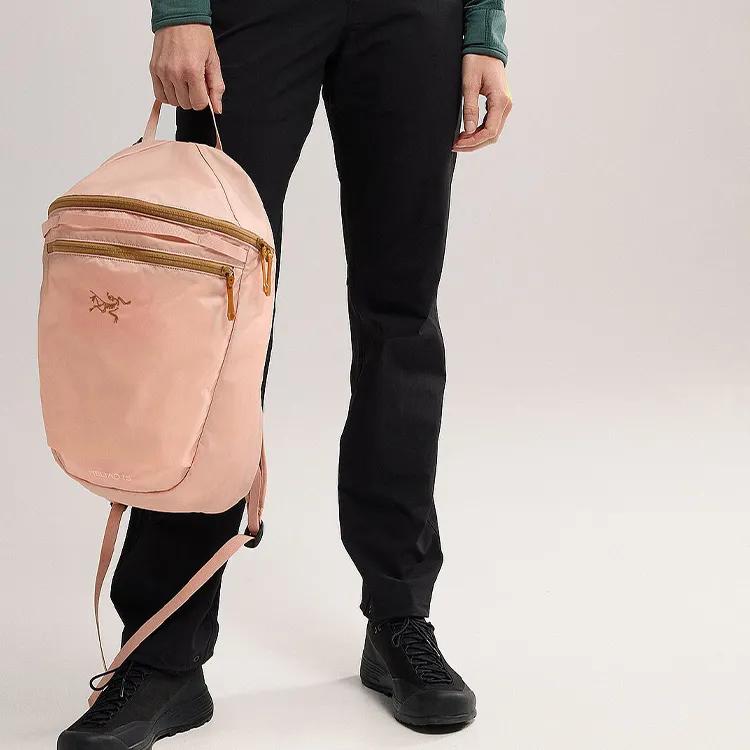 Arc'teryx Heliad 15L Adjustable Strap Backpack Outdoor Bag Fabric Hazelnut Unisex (Unisex) Outdoor Bags X000006057 LIGHT HAZELNUT