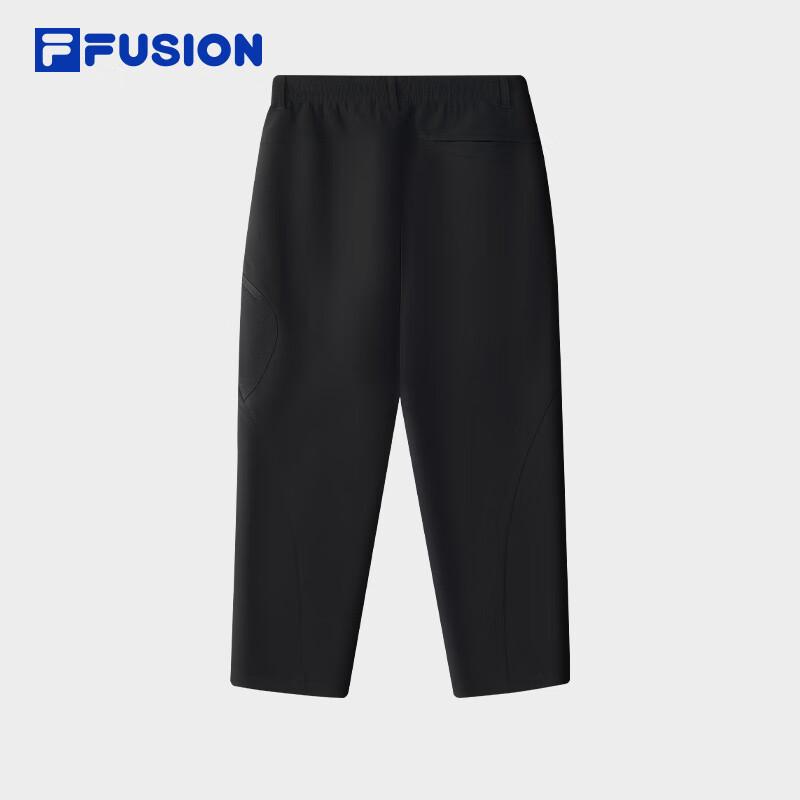 FILA FUSION Men's Side-Zip Woven Straight-Leg Pants