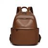 High-end Backpack for Women Simple and Fashionable Soft Pu Leather Women's Backpack Commuting Leisure Travel Bag