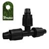 Qj Tee For 16mm Pe Drip Pipes Irrigation Line Connector