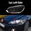 Для Volkswagen VW Golf 6 MK6 5K GTI R 2010-2014 Автомобильная крышка фары Стекло линзы фары Покрытие плафона Защитная крышка линзы Яркий корпус Крышки линз