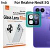Для Realme Neo 8 5G Стекло IMAK Высококачественная Стеклянная Пленка на Объектив Версия с Автопозиционированием Черная Версия
