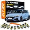ZITWO Canbus Комплект светодиодных ламп для салона автомобиля Hyundai Серия N KONA N Elantra N Veloster N Sonata N i30N I20N i10N Светодиодная лампа
