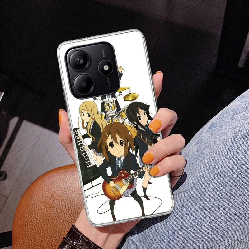 K on! Hirasawa Yui Anime Phnoe Case for Phnoe Case for Xiaomi Redmi Note 15 14 14S 13 Pro Plus 12 12S 11S 11E 10S 10 11T 5G Uniq