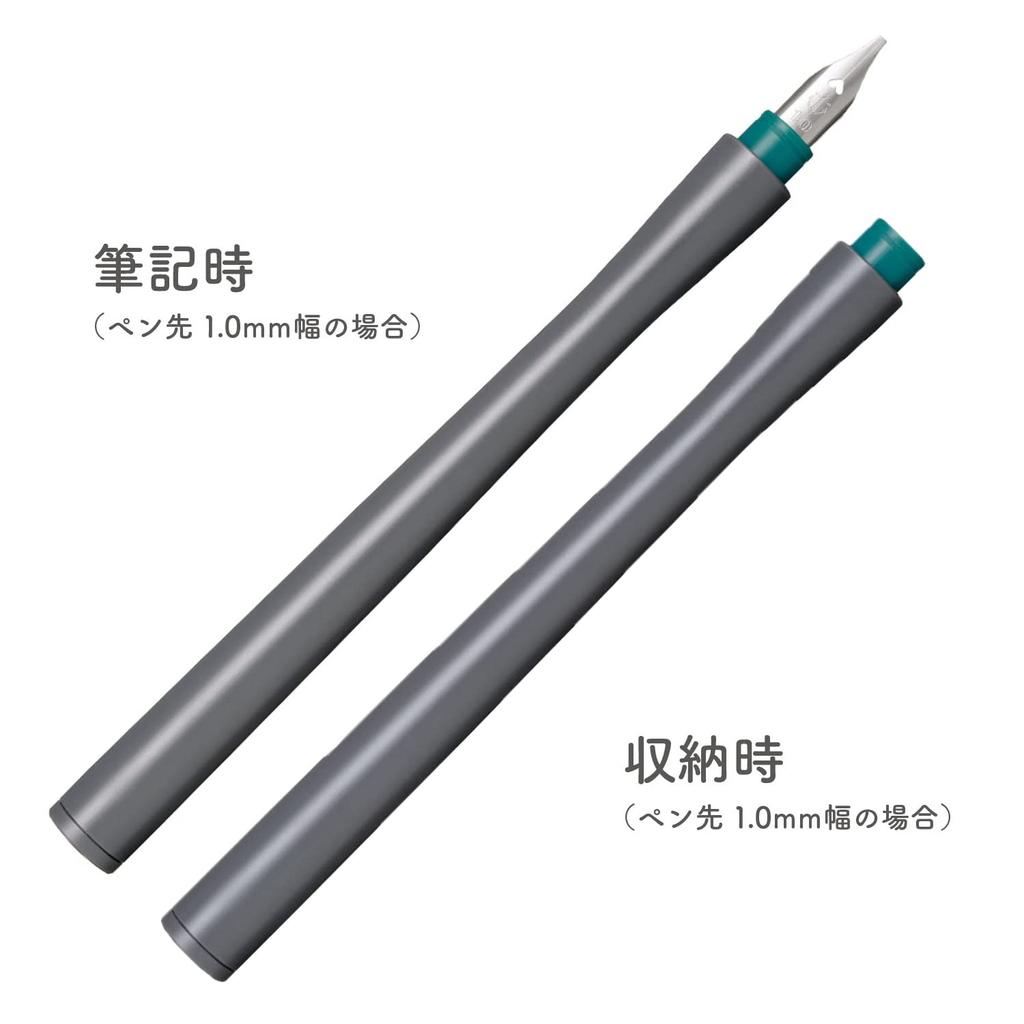 Sailor fountain pen Перо для макания Hocoro Double Gray Fine Point Ширина 1,0 мм 12-0220-021