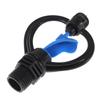 4-Point Impeller Butterfly Shaped Nozzle, Blue Turbine 360 Degree Automatic Rotation, Agricultural And Garden Irrigation Atomizing Sprinkler