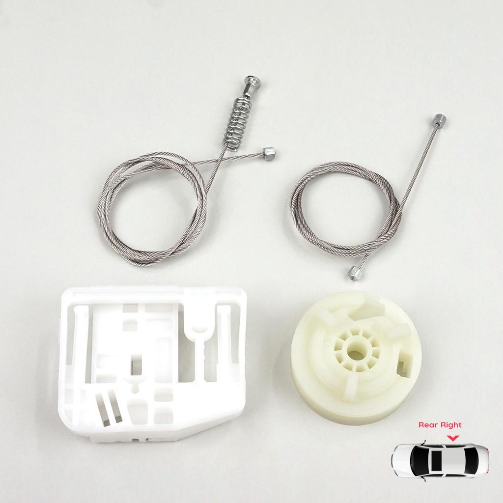 BWR271 Window Regulator Repair Kit Rear Right Door for Renault Megane MK2 2002-2008 4/5 Door 82000280068