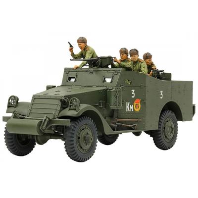 Tamiya 135 Военная миниатюра Серия №363 M3A1 Разведывательная машина Пластиковая модель 35363