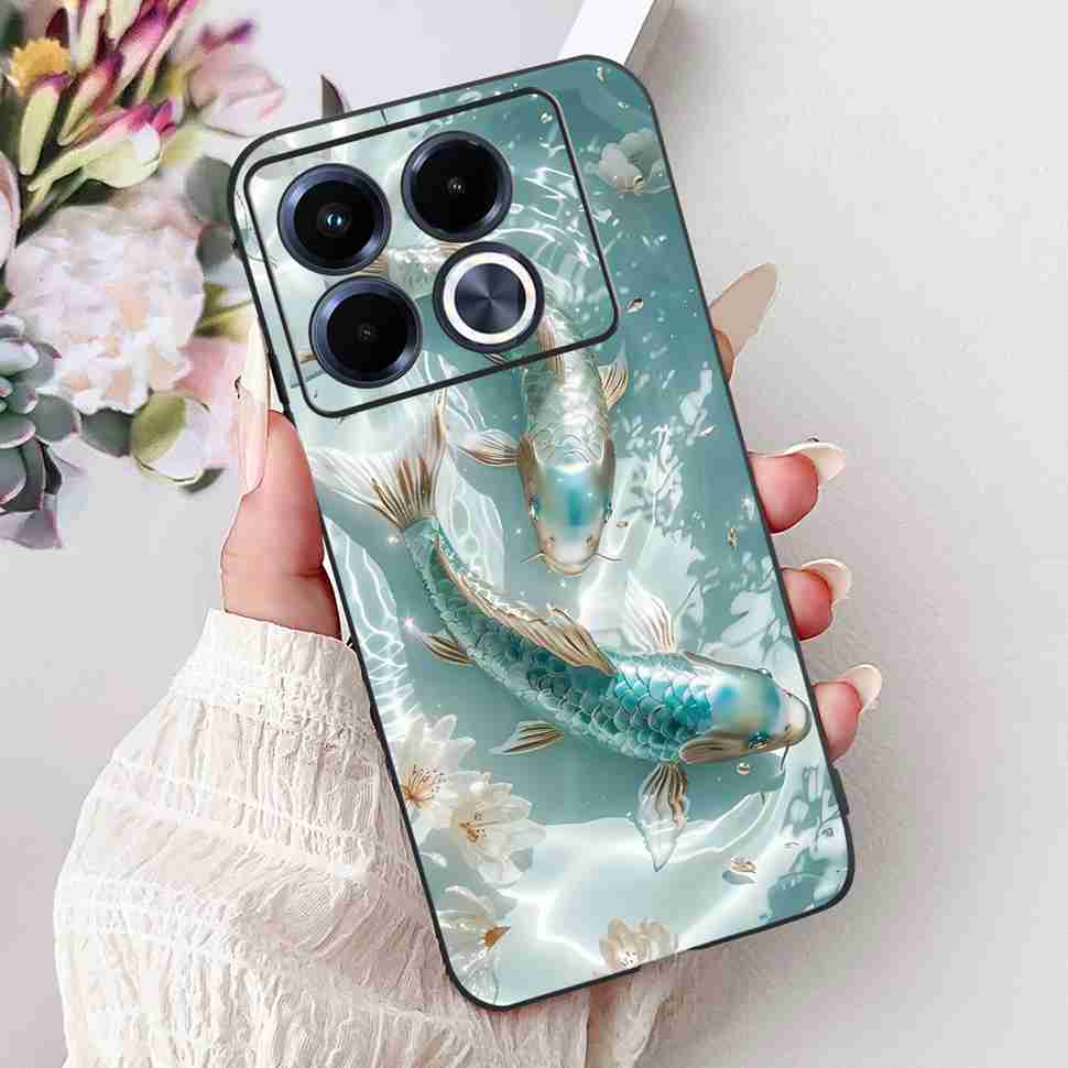 Защитный чехол для телефона для Infinix Note 40 5G Милый чехол с кошкой X6852 Силиконовый мягкий чехол для Infinix Note 40 Note40 5G Fundas Capa