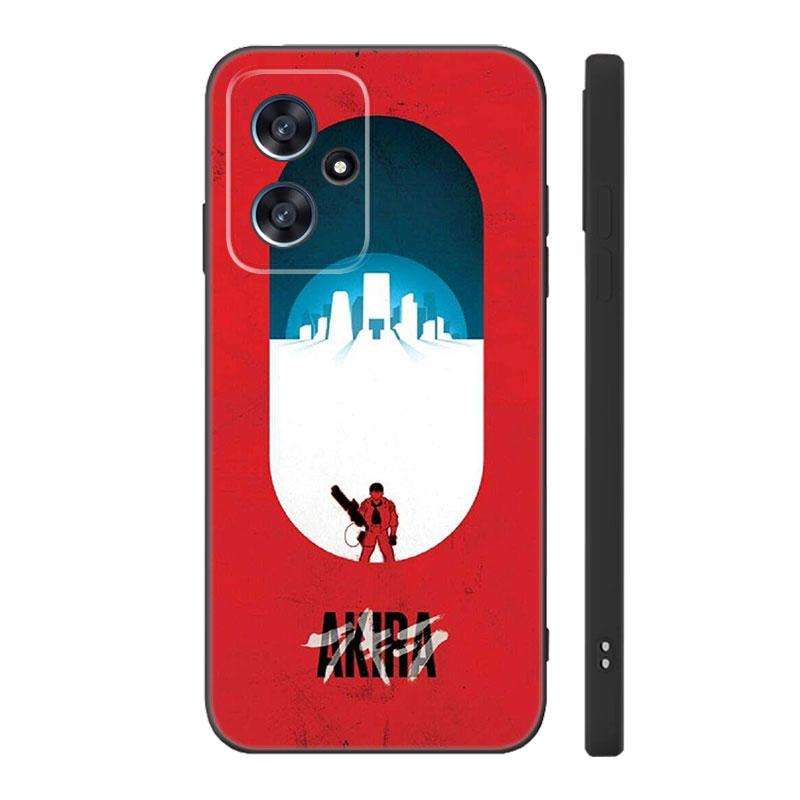 Akira 1988 Film черный силиконовый чехол для телефона Xiaomi POCO X3 X4 NFC F3 F4 GT F5 M3 M4 M6 X5 X6 Pro 5G C55 C65 M5