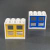 Small Particle Puzzle Mosaic Building Block Spare Parts Basic Accessories 2X4X3 Window Frame 60598 Window 60608