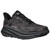 HOKA Clifton 9 2E Широкие Кроссовки Мужские Тройной Черный 1132210-BBLC