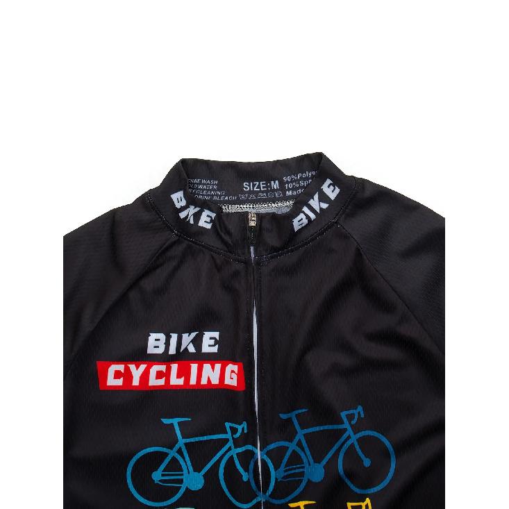 Мужская высококачественная велосипедная майка с коротким рукавом со светоотражающей биркой и принтом с буквами - дышащая влагоотводящая ткань, всесезонная стандартная посадка