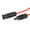 1 Pair 20 Feet Black + 20 Feet Red 10AWG Solar Panel Extension Cable Wire with Female and Male