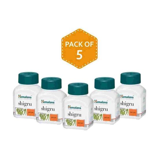 Himalaya SHIGRU 60 (TAB) PACK OF 5